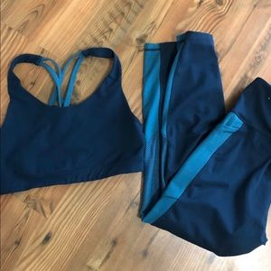 Old Navy Teal Active Set